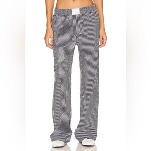LIONESS "Cobain Pant" in Onyx Stripe